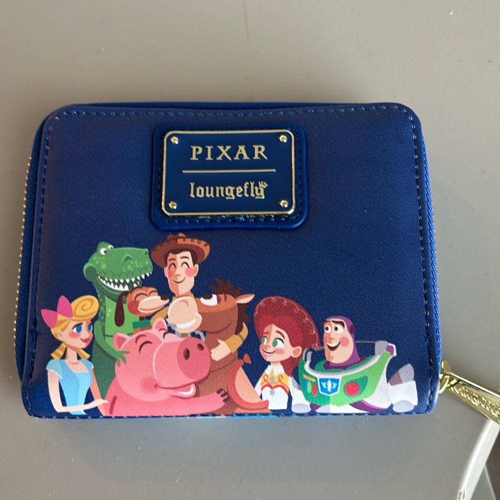 NWT PIXAR MOMENTS TOY STORY DISNEY LOUNGEFLY WALLET